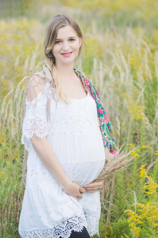 sesja ciążowa boho, fotografia ciążowa Śląsk